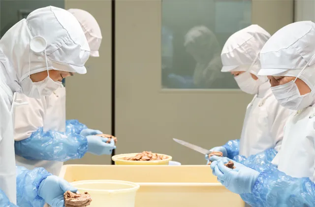 手間ひまを惜しまない