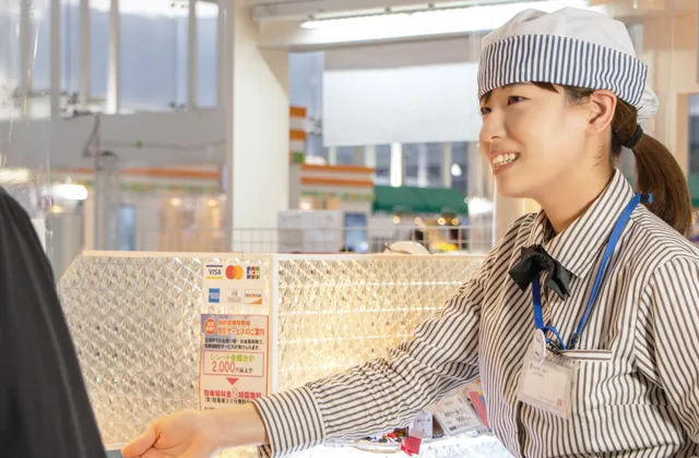 心を込めた接客